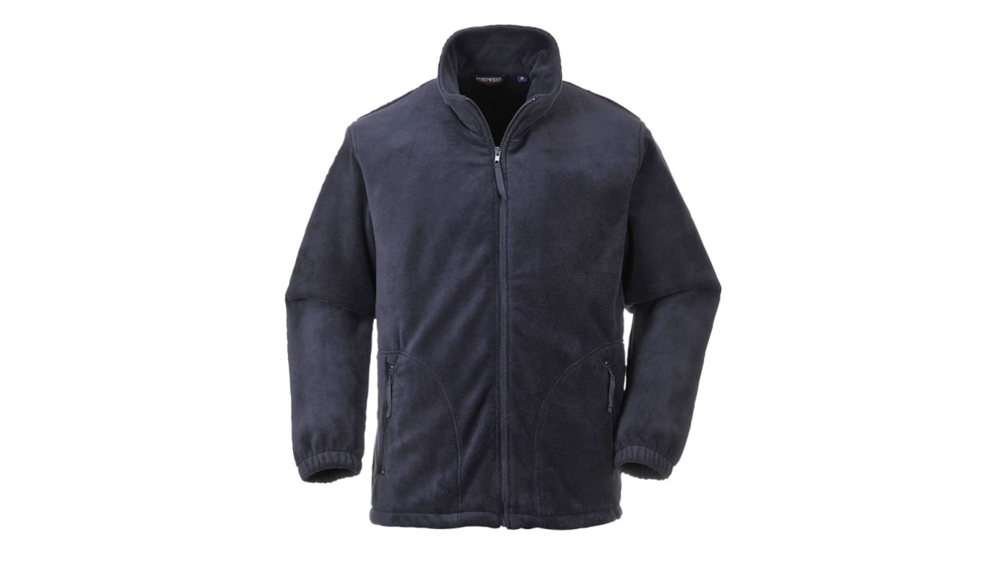 Polaire de travail Portwest F205 Aran Fleece Jacket, Homme, Bleu marine, taille S