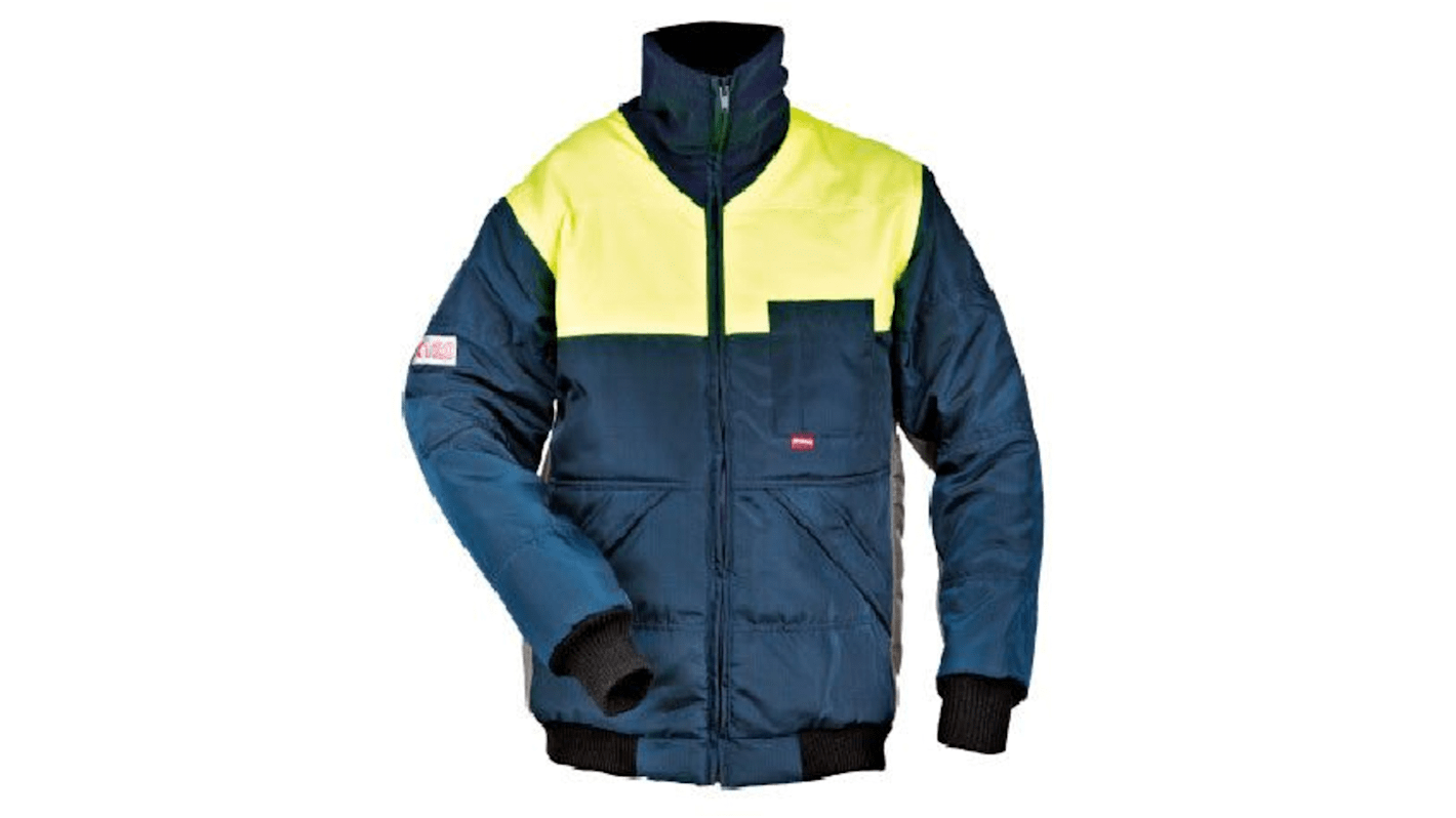 Veste Unisexe Flexitog, Bleu marine/Jaune, L, Résistant au froid