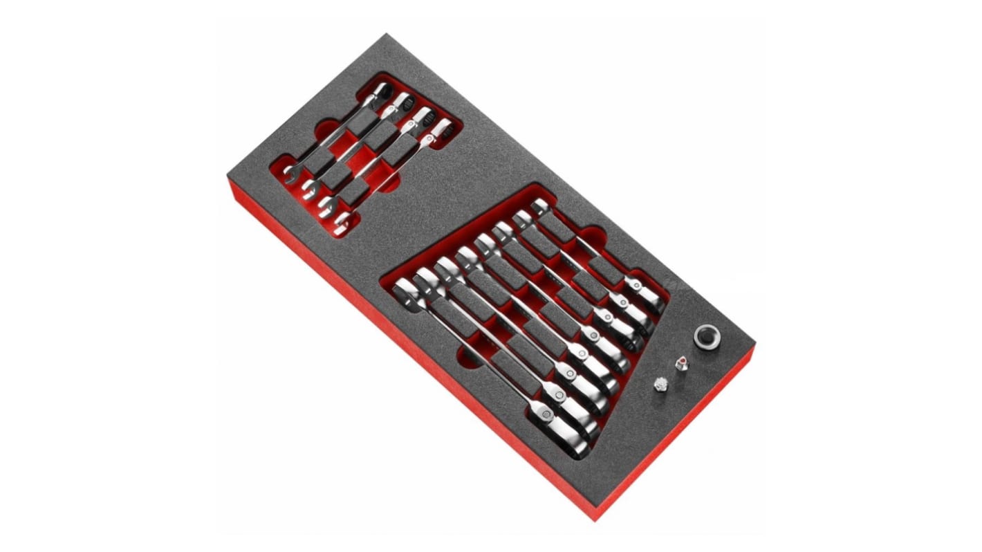 Facom 467 Series 12-Piece Spanner Set, 8 → 19 mm