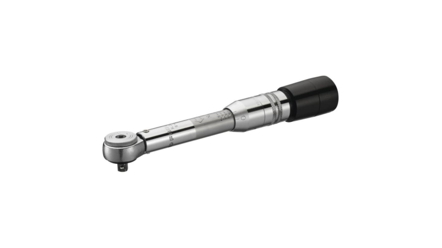 Facom Click Torque Wrench, 1 → 5Nm, 1/4 in Drive, Square Drive