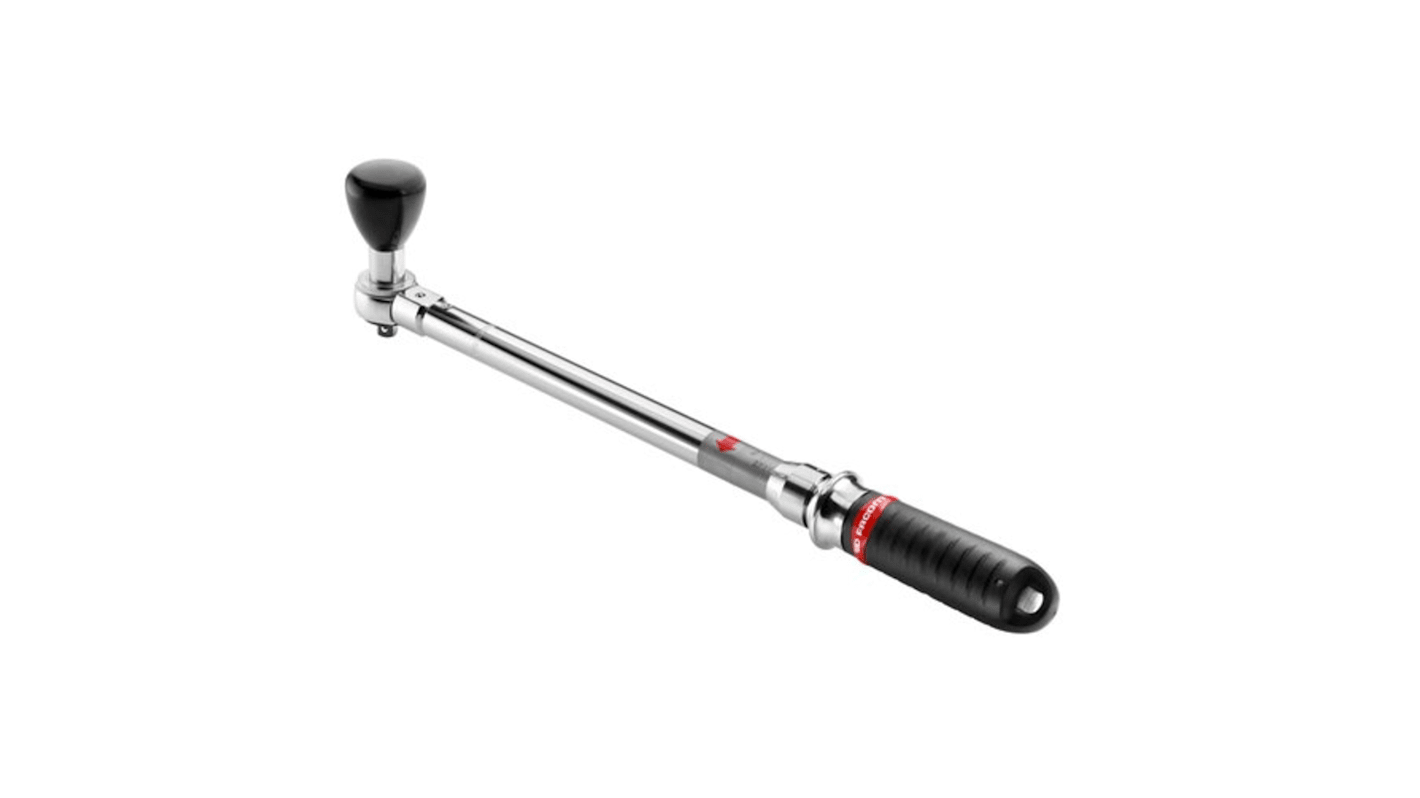 Facom Click Torque Wrench, 5 → 25Nm, 1/4 in Drive, Square Drive, 9 x 12mm Insert