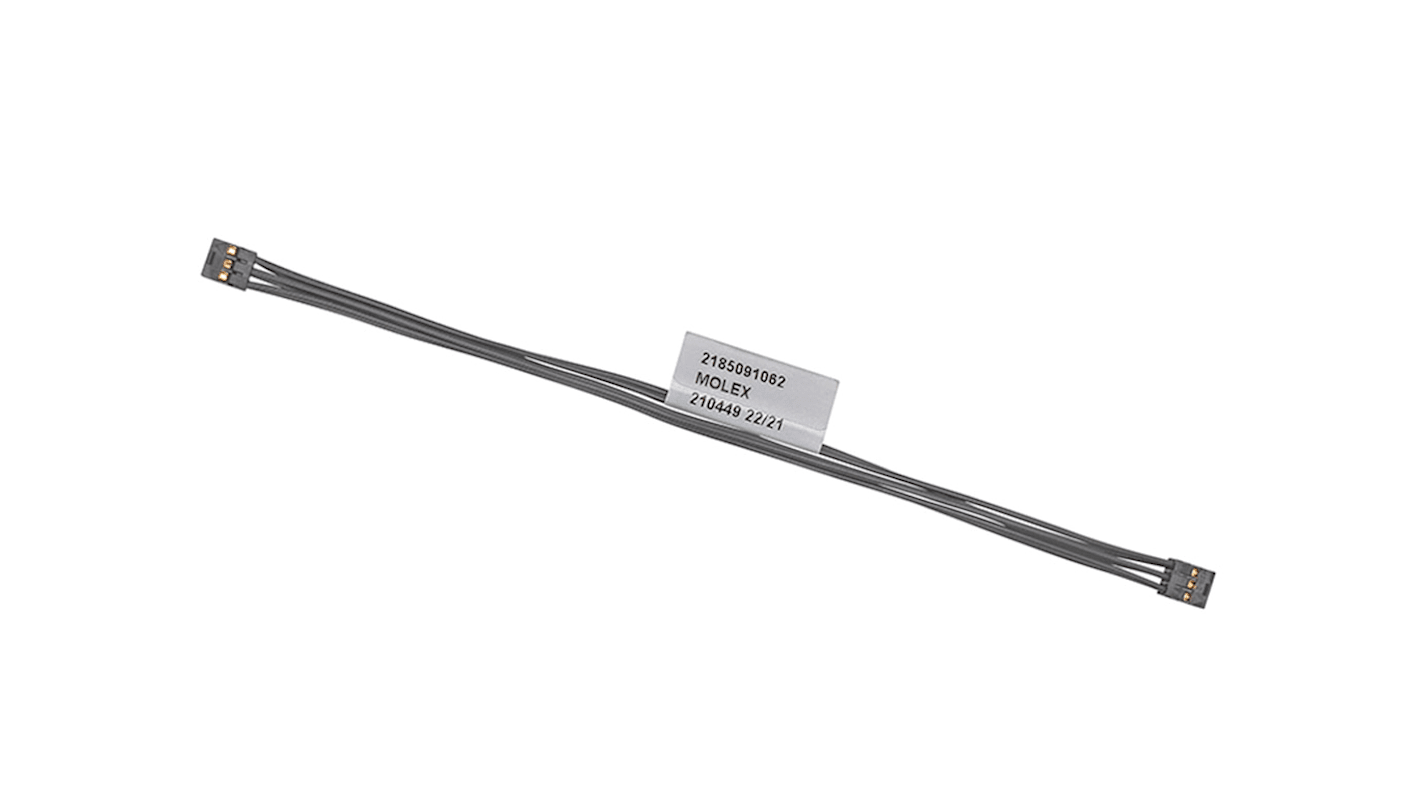 Molex 6 Way Female Milli-Grid to 6 Way Female Milli-Grid Wire to Board Cable, 50mm