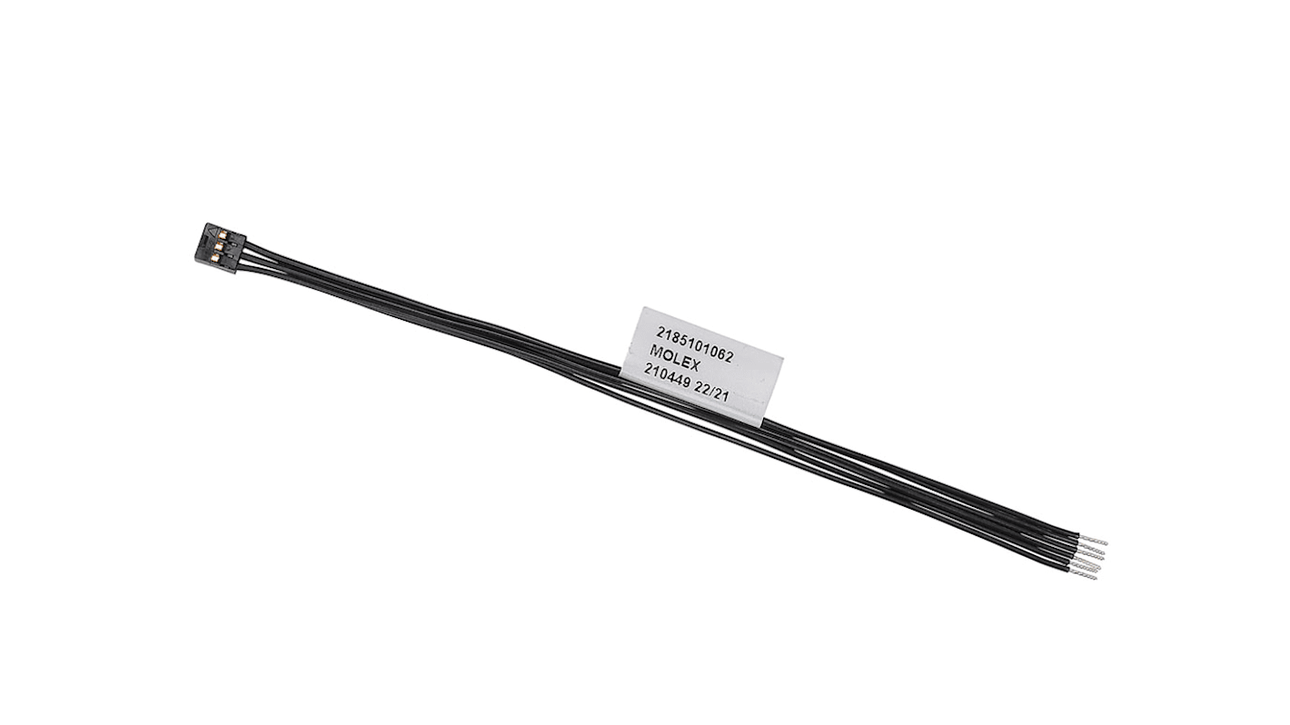 Molex Milli-Grid Platinenstecker-Kabel 218510 Milli-Grid / offenes Ende Buchse Raster 2mm, 100mm