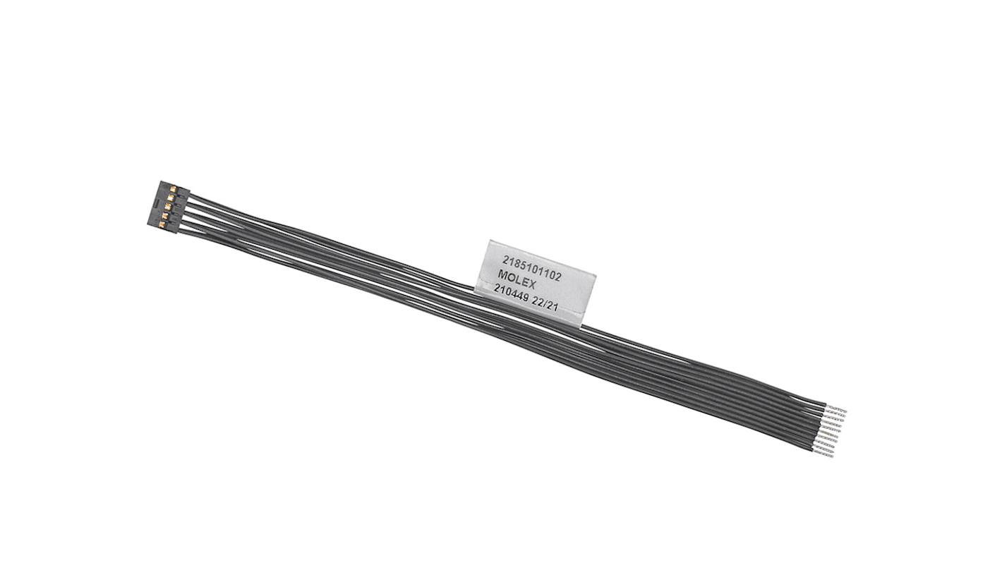 Molex 10 Way Female Milli-Grid Unterminated Wire to Board Cable, 150mm