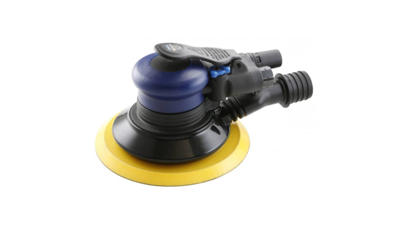 Facom 152mm Orbital Sander, 1/4in Air Inlet, 10000rpm