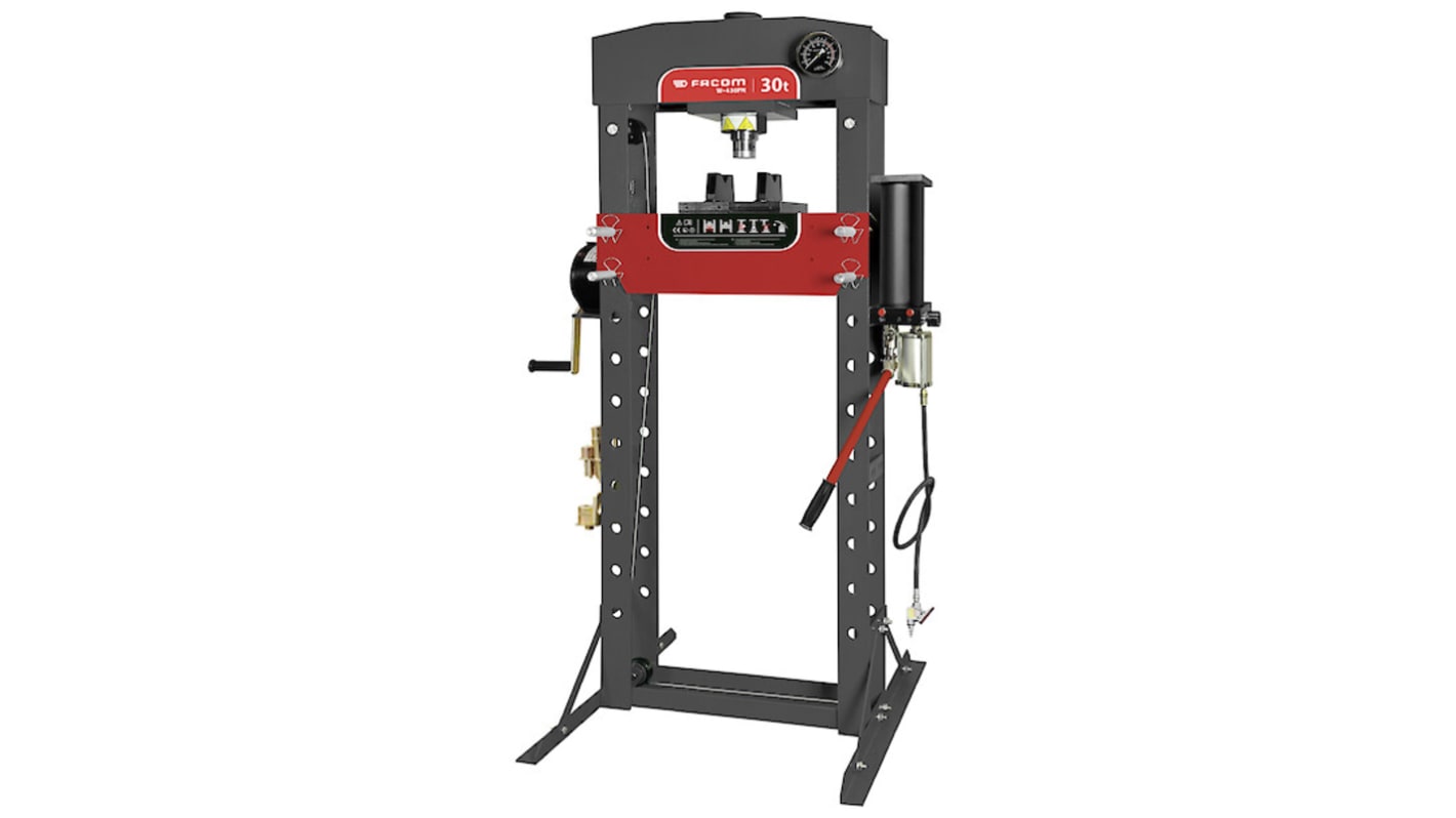 Facom Presse, 30 Tonnen Hydropneumatische Presse