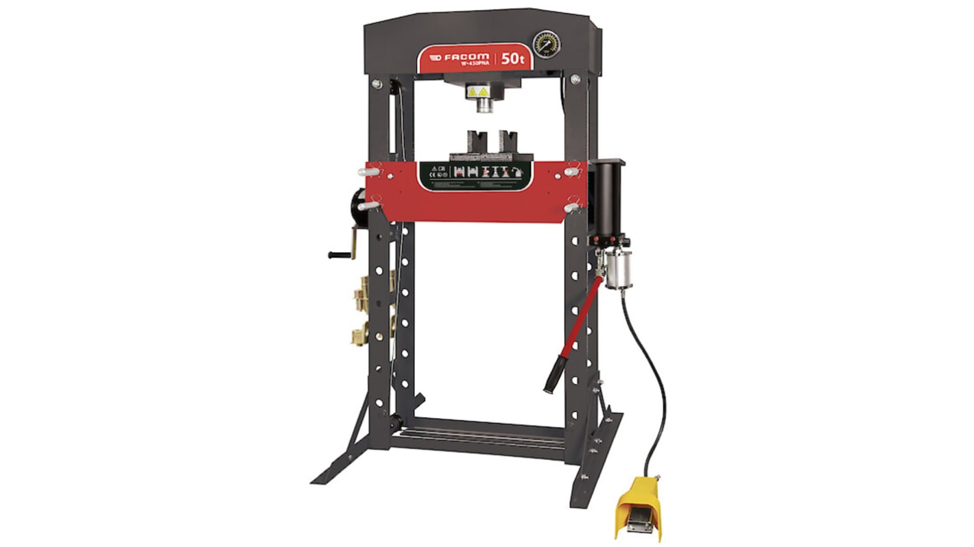 Facom Presse, 50 Tonnen Hydropneumatische Presse