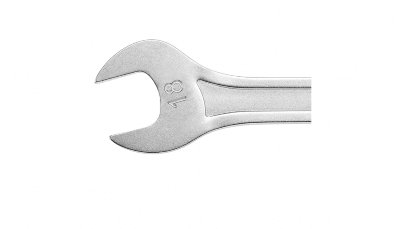 Facom Double Ended Open Spanner, 8mm, Metric, Double Ended, 175 mm Overall