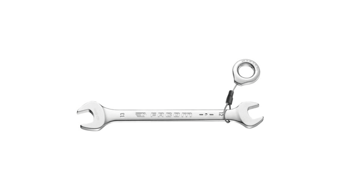 Facom Double Ended Open Spanner, 30mm, Metric, Double Ended, 318 mm Overall