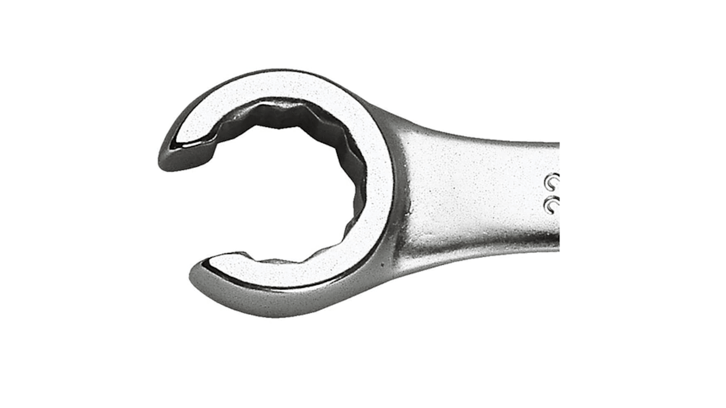 Facom Flare Nut Spanner, 36mm, Metric, Double Ended, 320 mm Overall