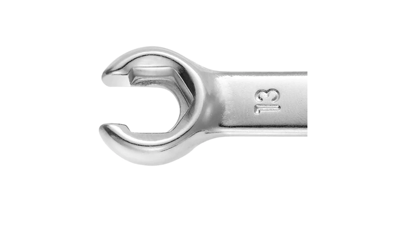 Facom Flare Nut Spanner, 10mm, Metric, Double Ended, 124 mm Overall