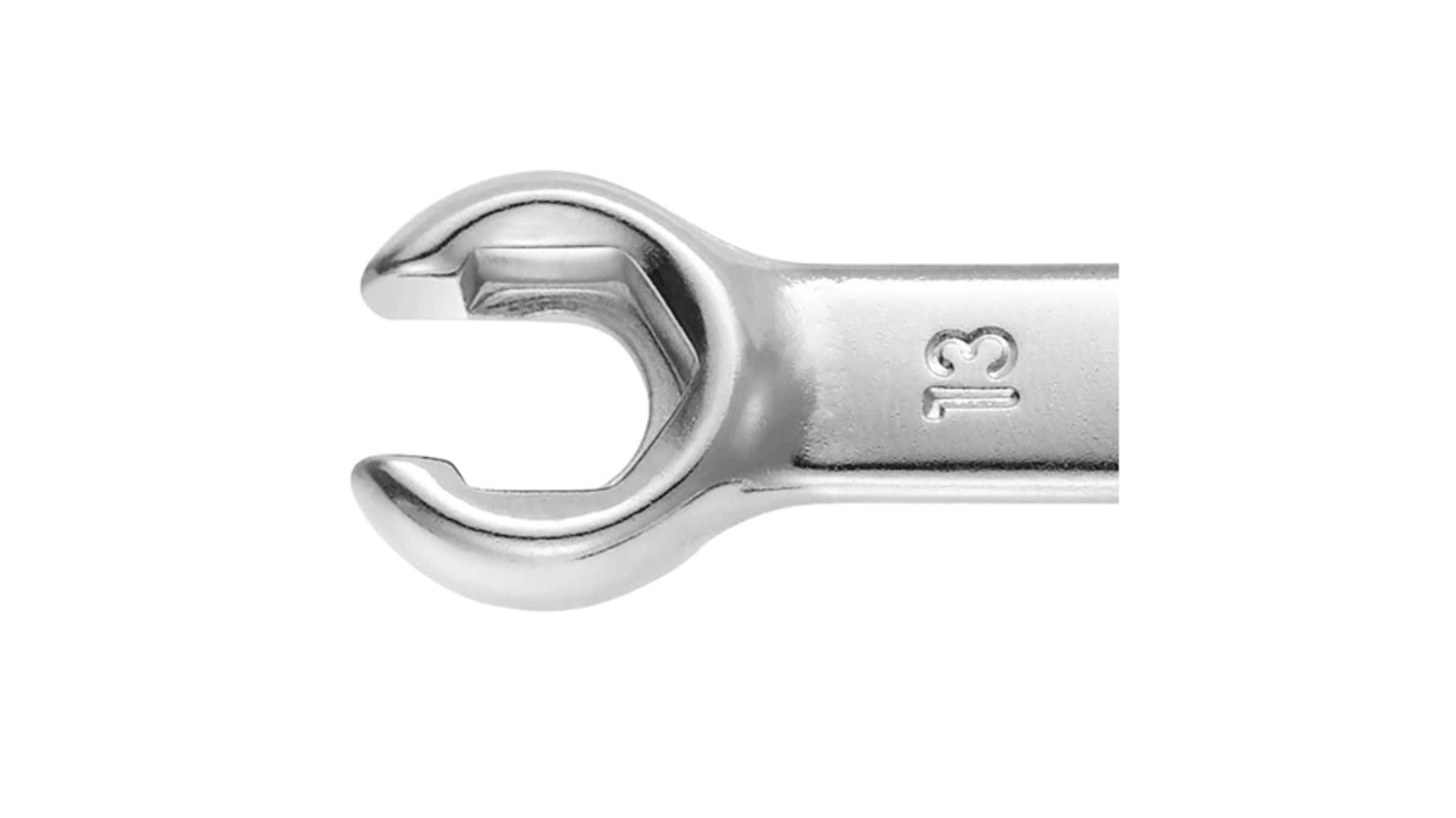 Facom Flare Nut Spanner, 17mm, Metric, Double Ended, 162 mm Overall