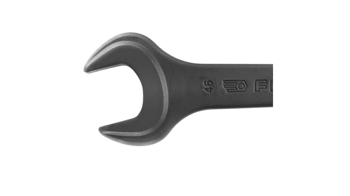 Facom Open Ended Spanner, 36mm, Metric, 296 mm Overall