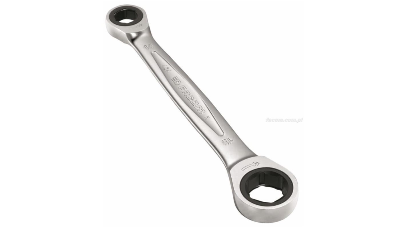 Facom Ring Spanner, 14mm, Metric, Double Ended