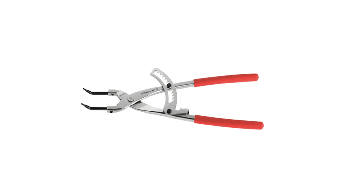 499.32 Circlip Pliers, 310 mm Overall, Straight Tip RS