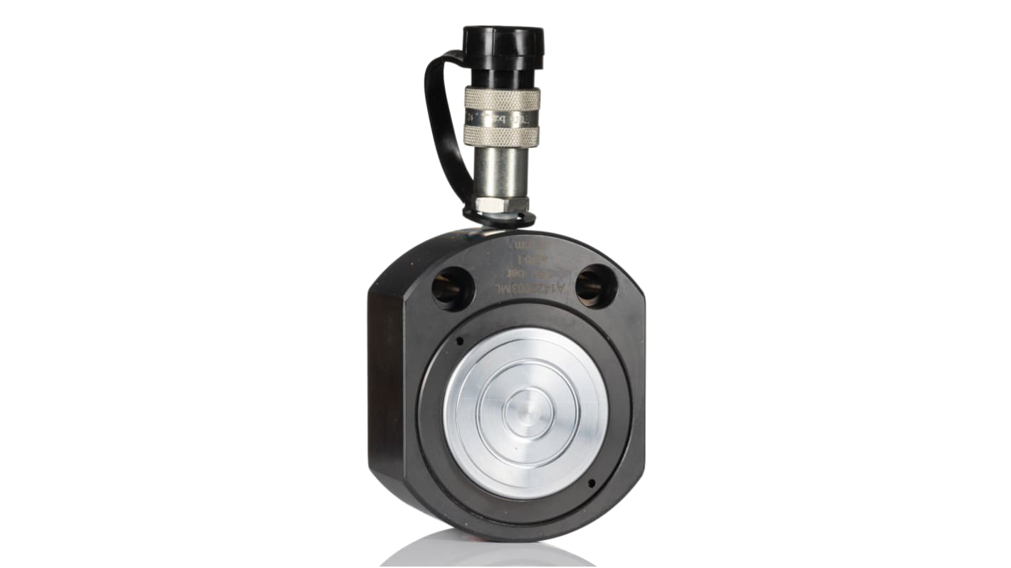 RS PRO Single, Portable Low Height Hydraulic Cylinder, 50t, 16mm stroke RS