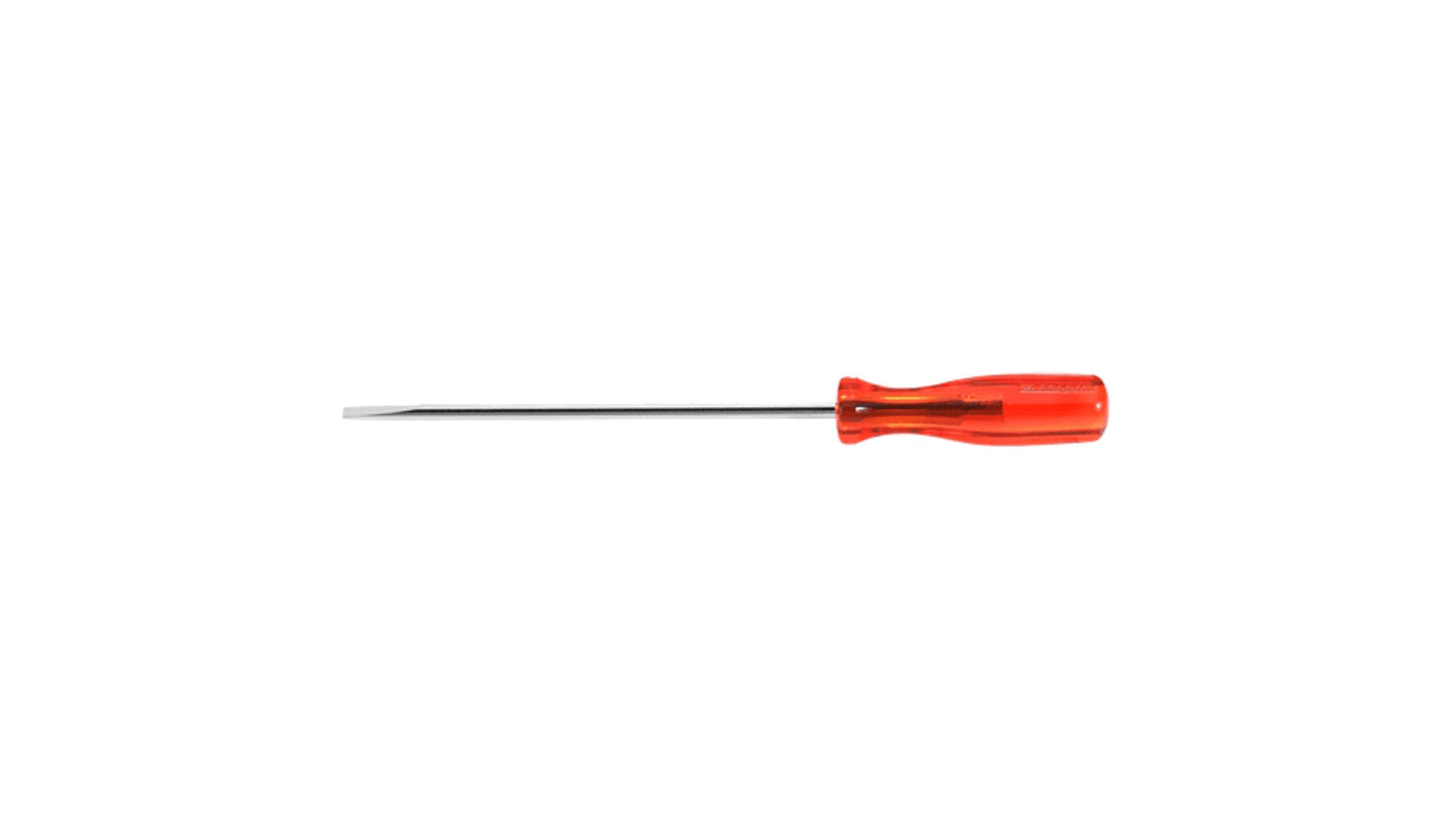 Facom Slotted Screwdriver, 3.5 mm Tip, 75 mm Blade, 155 mm Overall