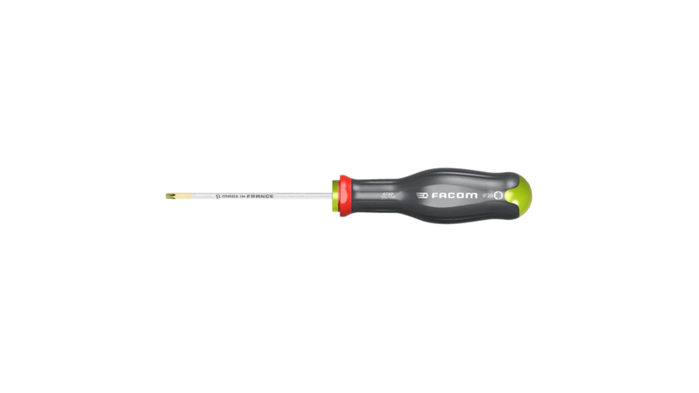 Facom Torx PLUS Screwdriver, IP25 Tip, 100 mm Blade, 220 mm Overall