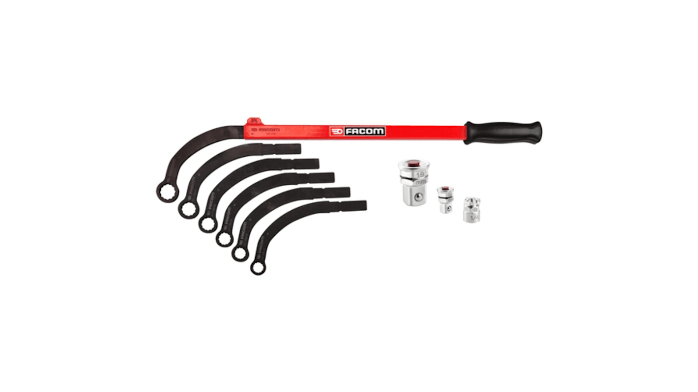 Facom 5-Piece Spanner Set, 13 → 19 mm