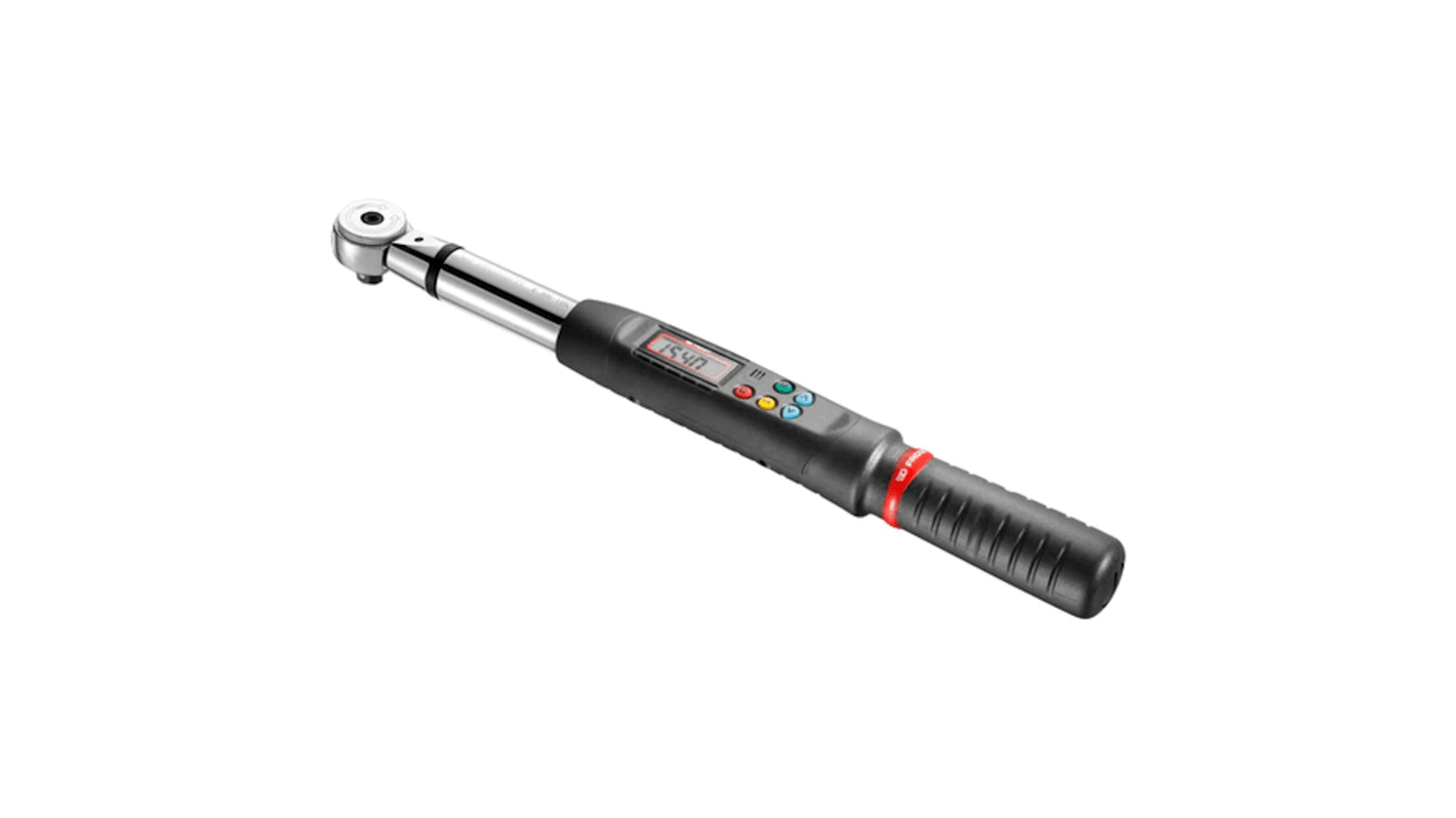 E.306A135J Digital Torque Wrench, 6.7 → 135Nm, 3/8 in Drive