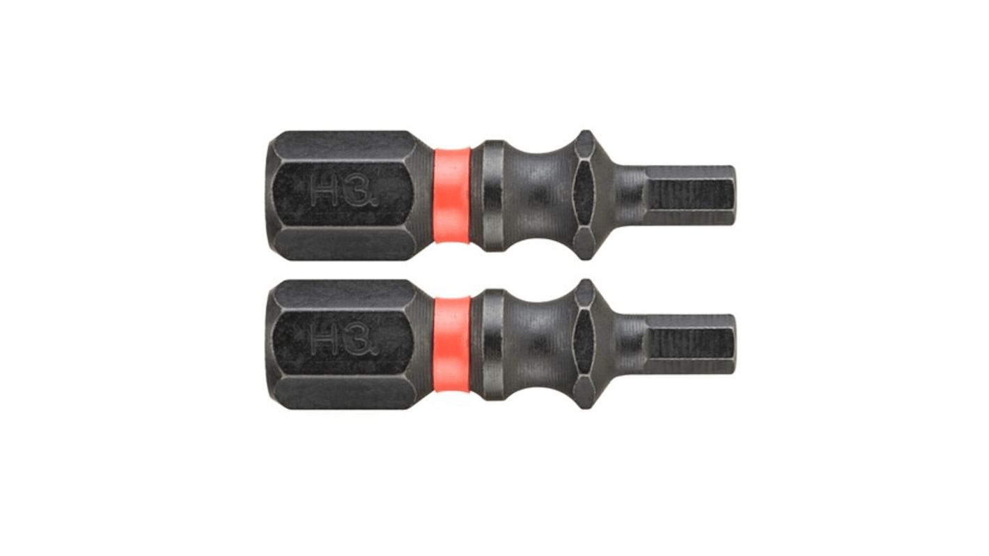 Facom Hexagon Screwdriver Bit, 3 mm Tip