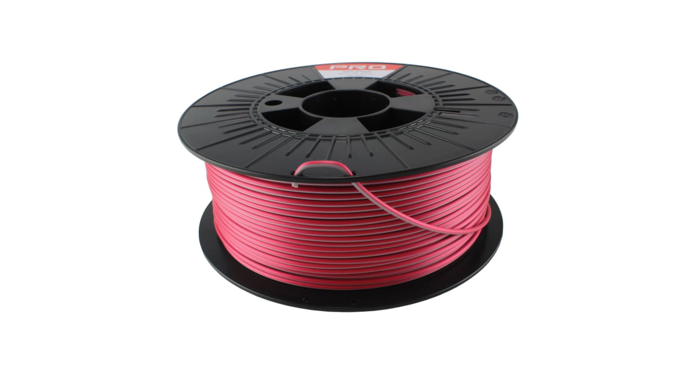 Filamento per stampante 3D RS PRO, PLA Magic, Lampone/argento, diam. 2.85mm