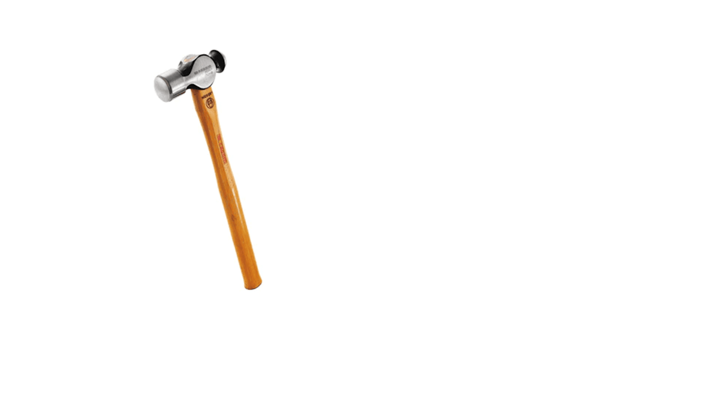 Facom Steel Ball-Pein Hammer with Hickory Wood Handle, 1.1kg