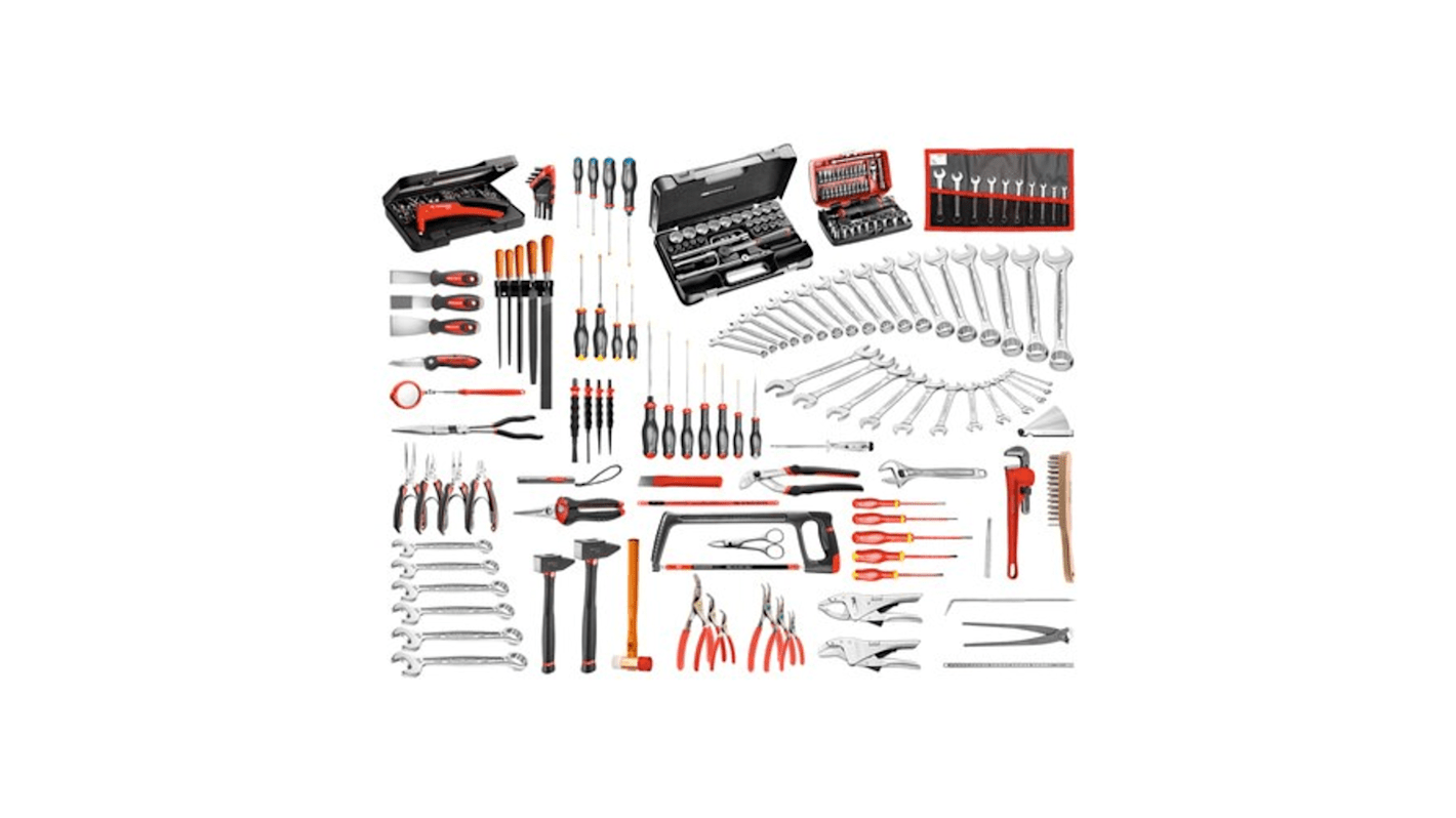 Facom 200 Piece Industrial Maintenance Tool Set Tool Kit