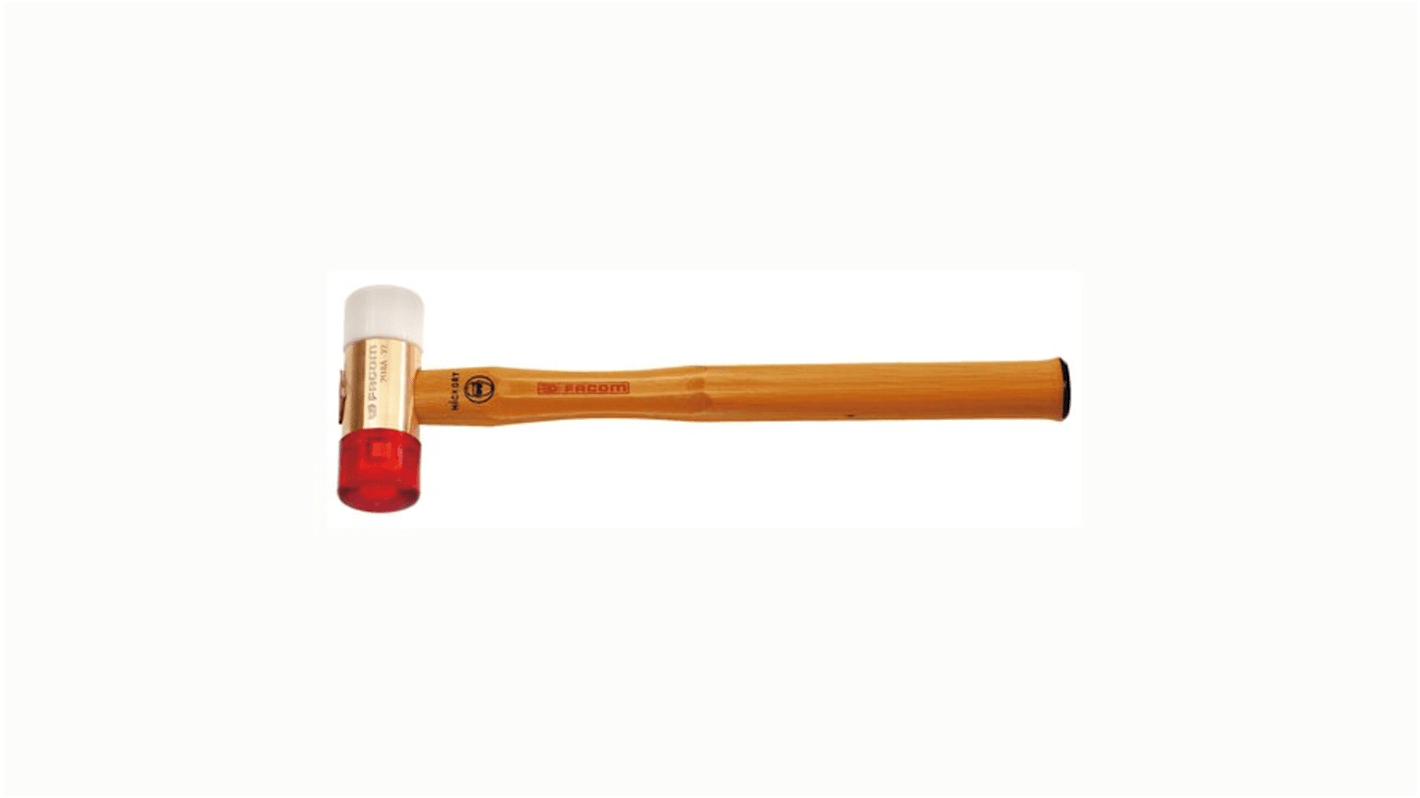 Facom Round Mallet 560g With Replaceable Face