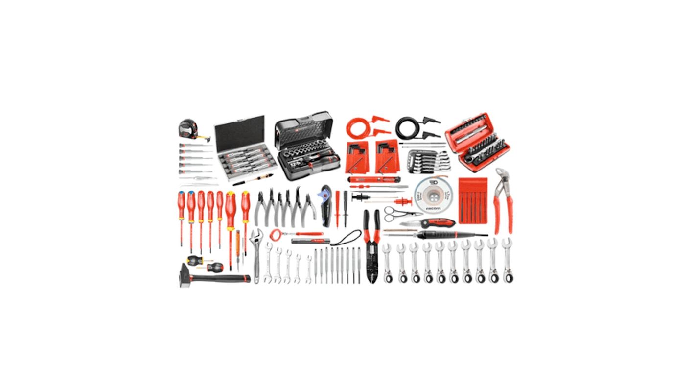 Facom Electricians Tool Kit with Case