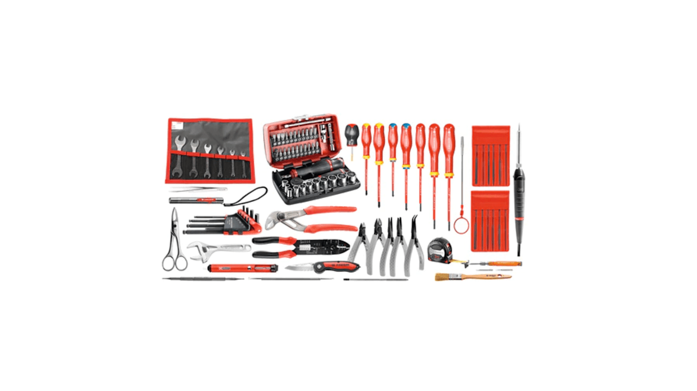 Facom 94 Piece Electricians Tool Kit with Case