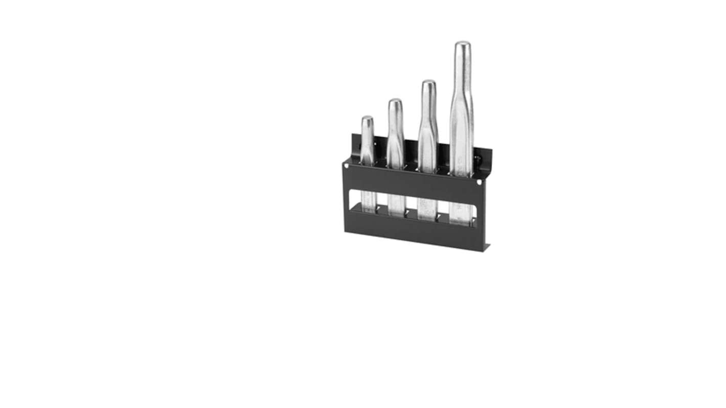 Facom Flat Chisel Set, 15 mm, 18 mm, 20 mm, 25 mm Blade Width