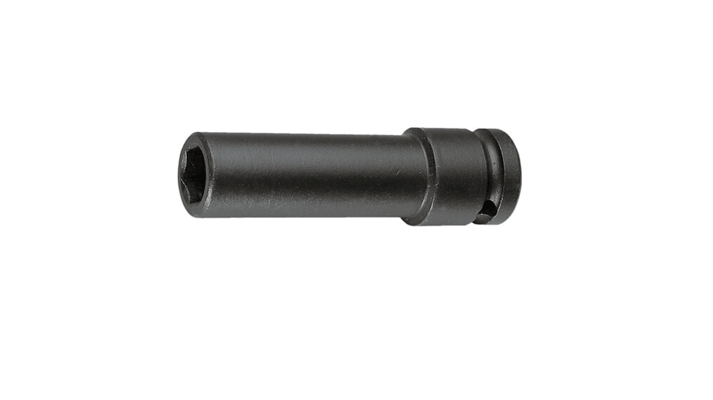 Facom 33mm, 3/4 in Drive Impact Socket Deep Impact Socket, 90 mm length