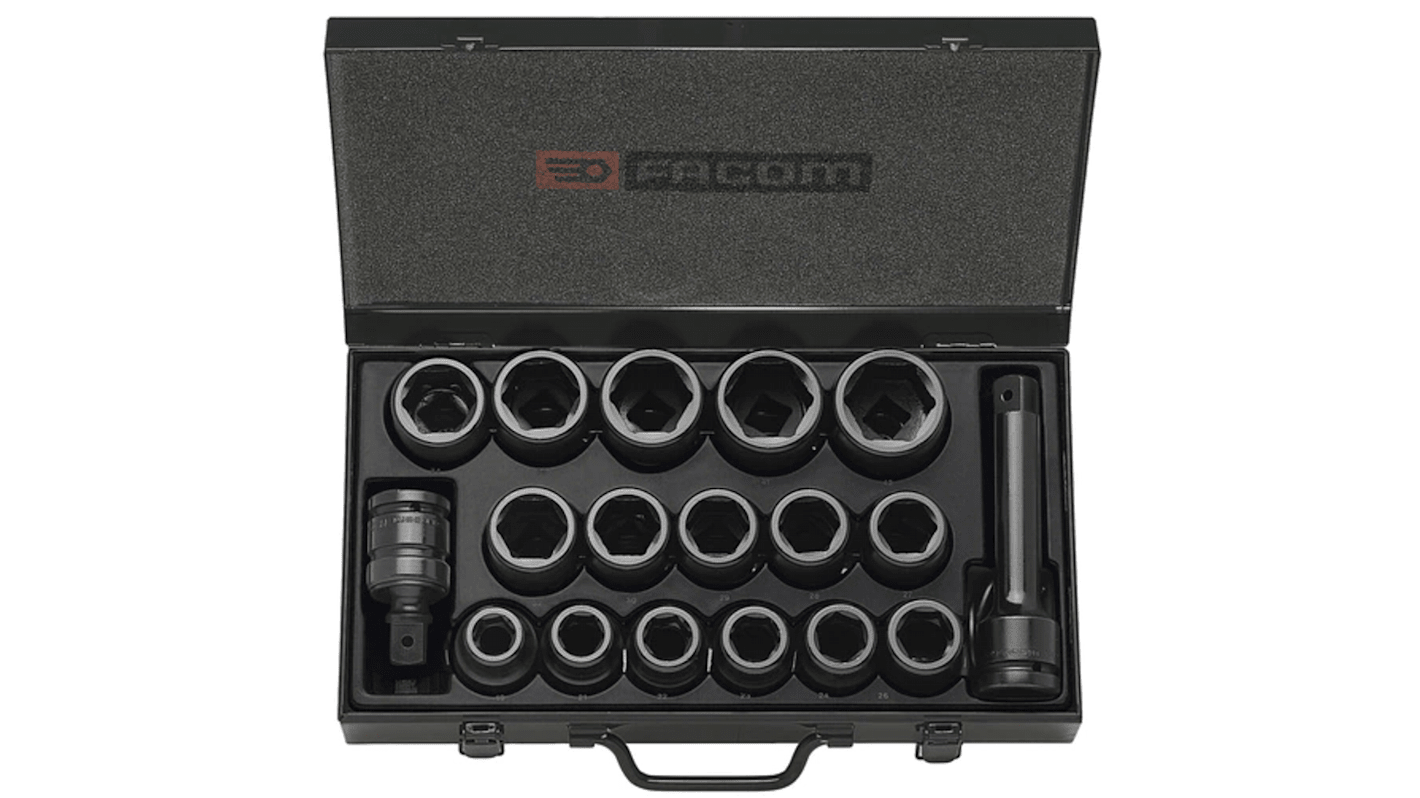 NK.500U 16Piece Imperial 3/4 in Impact Socket Set , 6 point RS