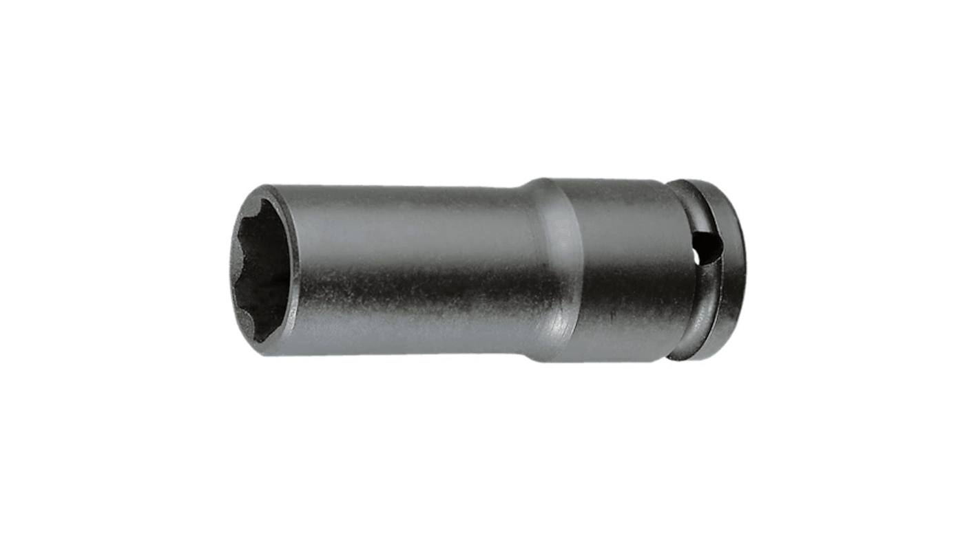 Facom 32mm, 3/4 in Drive Impact Socket Deep Impact Socket, 90 mm length