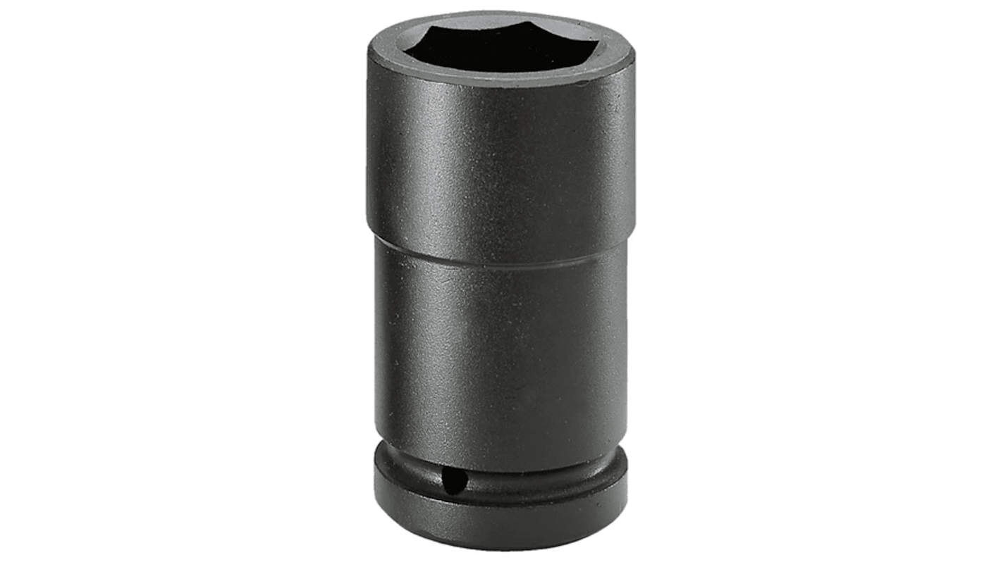 Vaso de impacto Facom perfil Vaso largo de impacto de 42mm, con Vaso de 6 puntas de 1 plg, longitud 100 mm