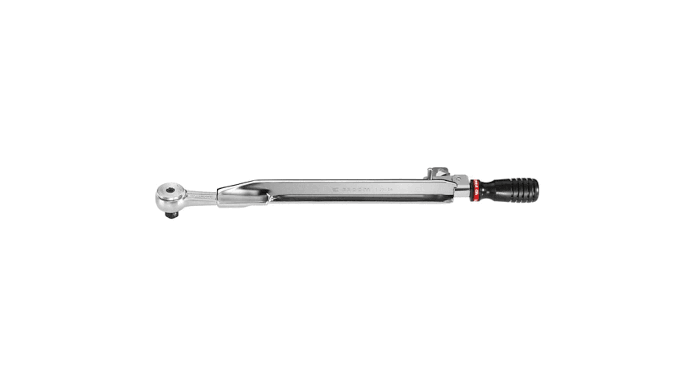 Facom Mechanical Torque Wrench, 20 → 100Nm, 3/8 in Drive, Square Drive