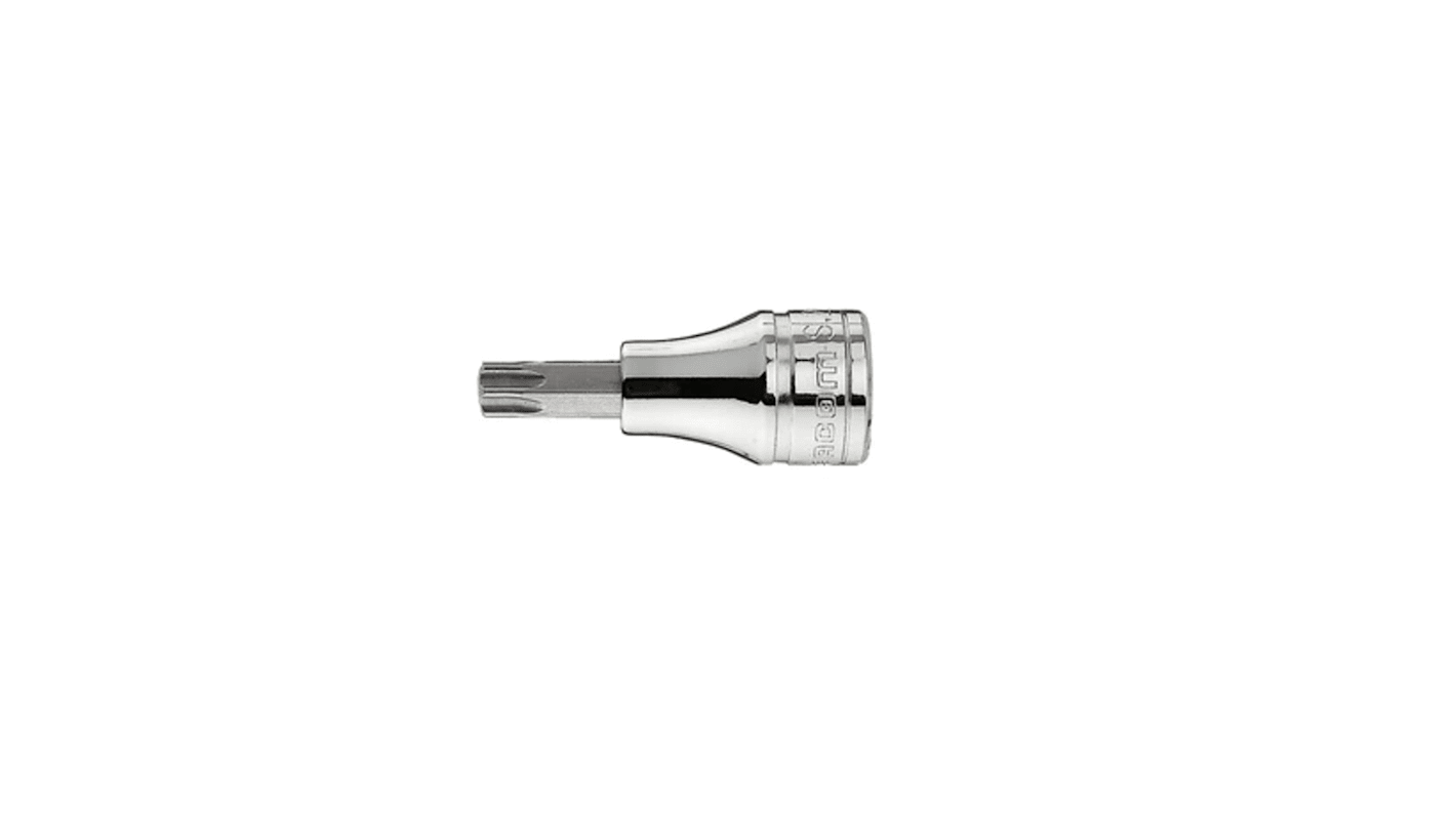 Facom 3/8 in Drive Bit Socket, Torx Bit, T15, 46 mm Overall Length