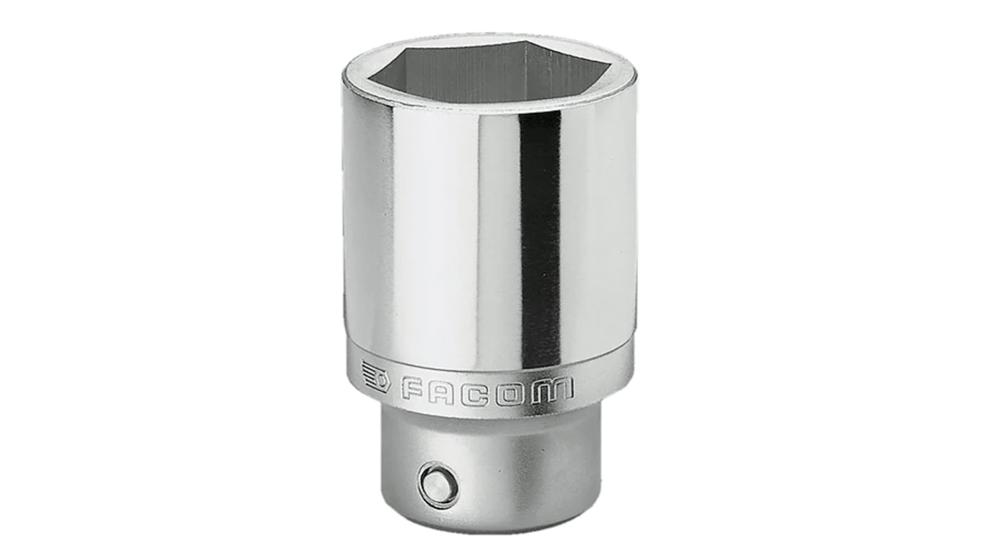 Facom 3/4 in Drive 19mm Deep Socket, 6 point, 90 mm Overall Length