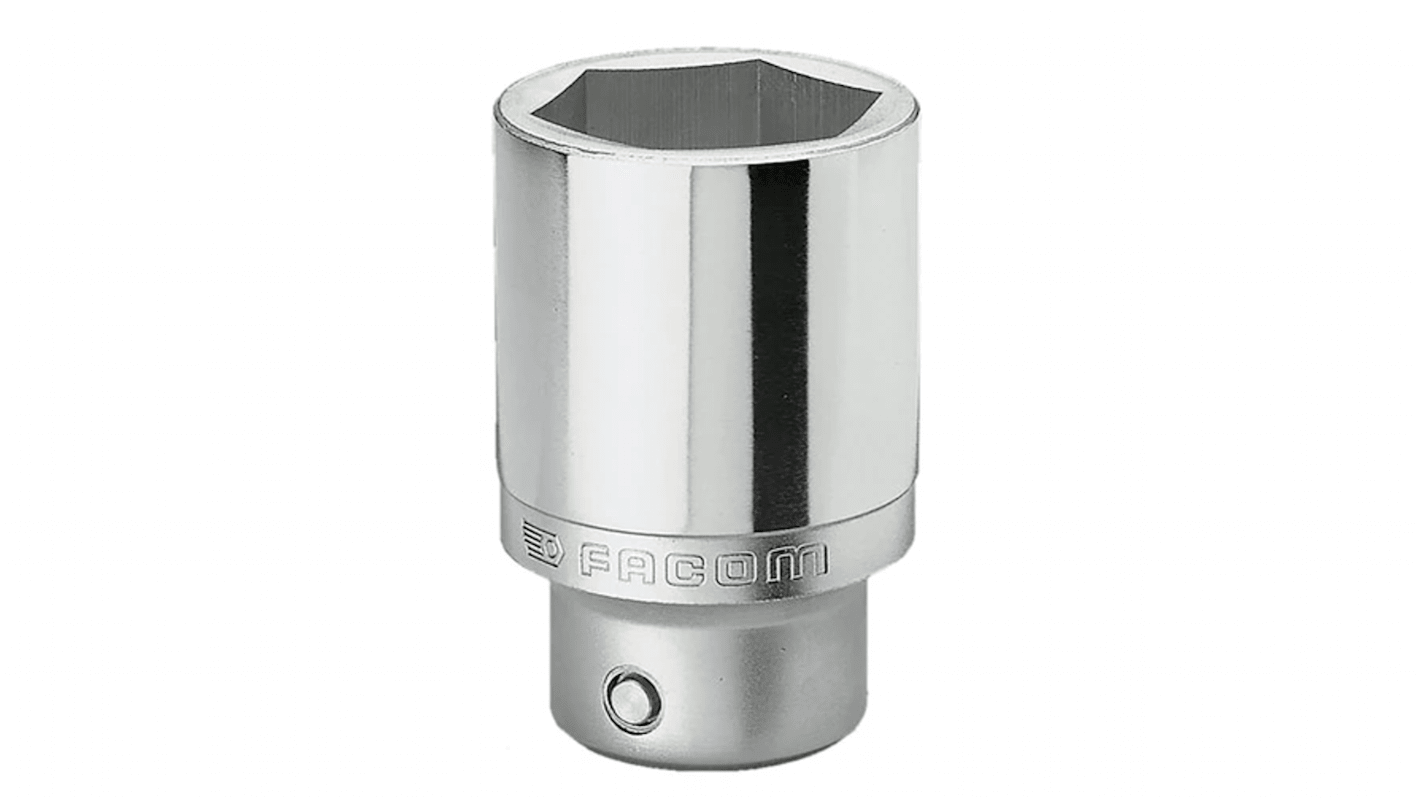 Facom 3/4 in Drive 21mm Deep Socket, 6 point, 90 mm Overall Length