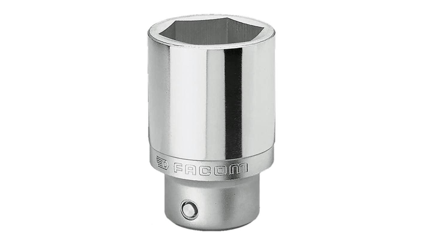 Facom 3/4 in Drive 22mm Deep Socket, 6 point, 90 mm Overall Length