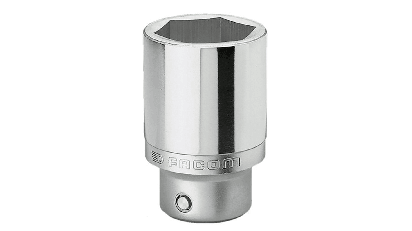 Facom 3/4 in Drive 38mm Deep Socket, 6 point, 90 mm Overall Length