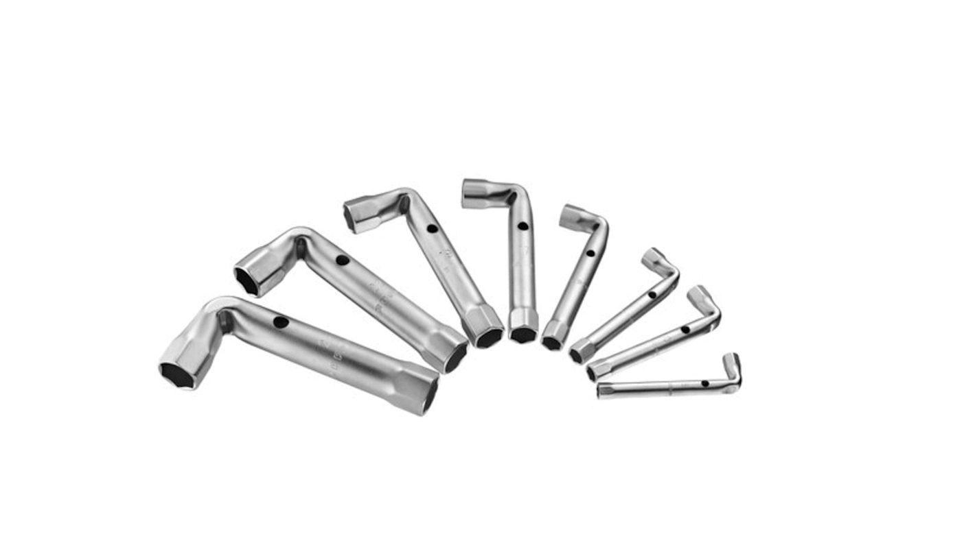 Facom Hex Tubular Box Spanner Set, 6 Pieces, 8 → 24 mm Tip