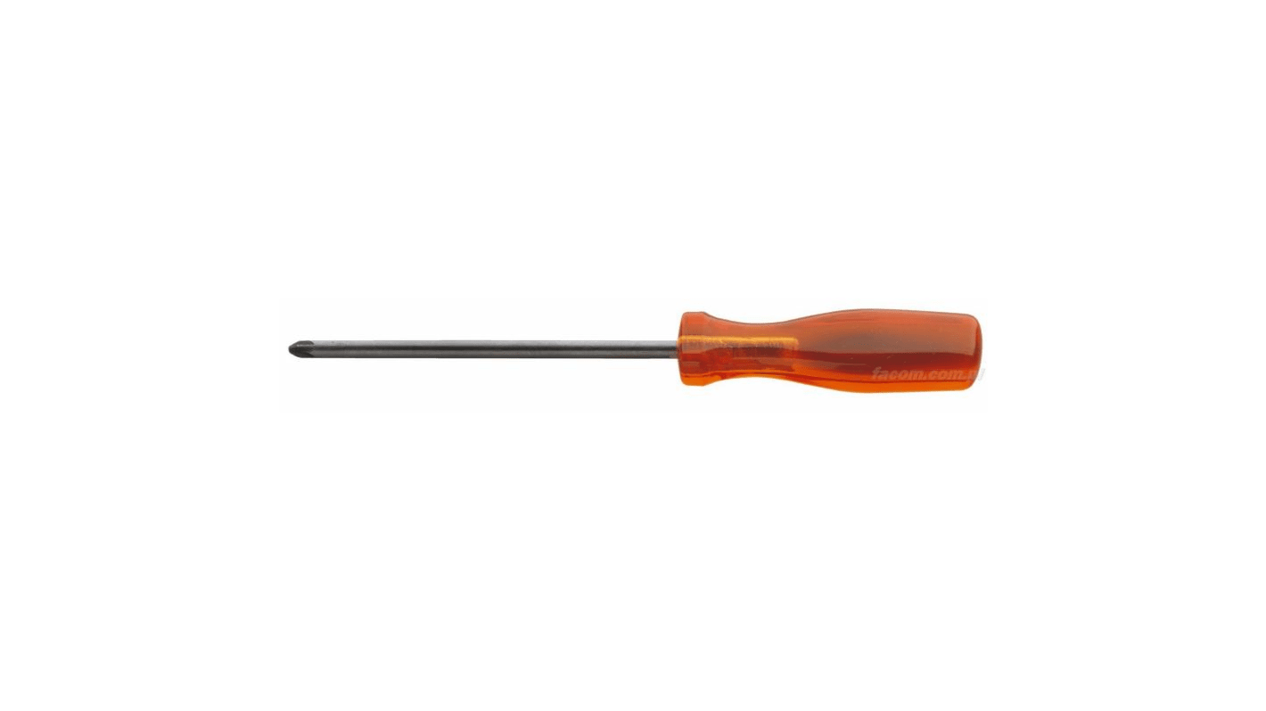 Facom Pozidriv Screwdriver, PZ3 Tip, 150 mm Blade, 260 mm Overall