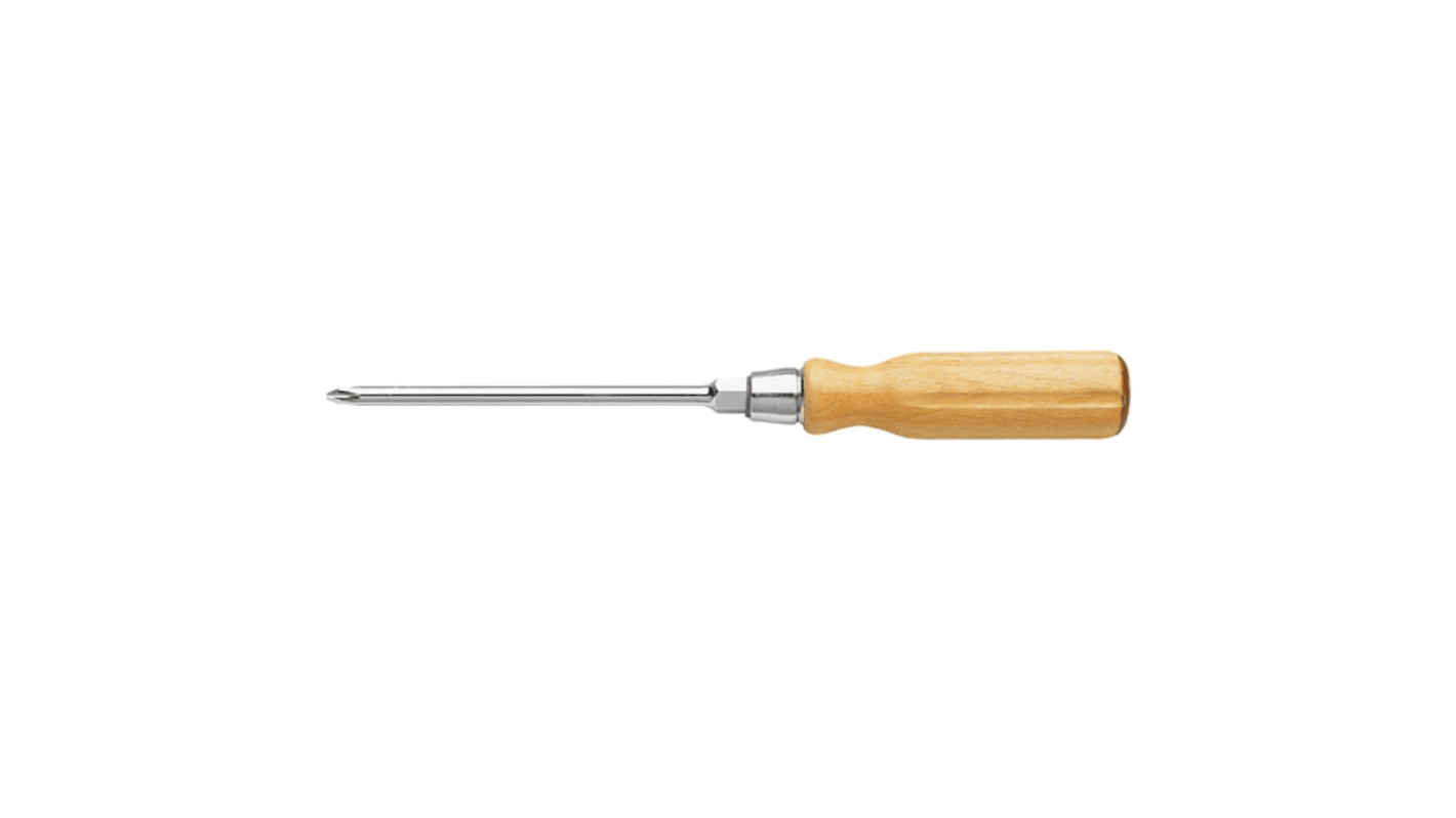 Facom Phillips Screwdriver, PH2 Tip, 125 mm Blade, 235 mm Overall