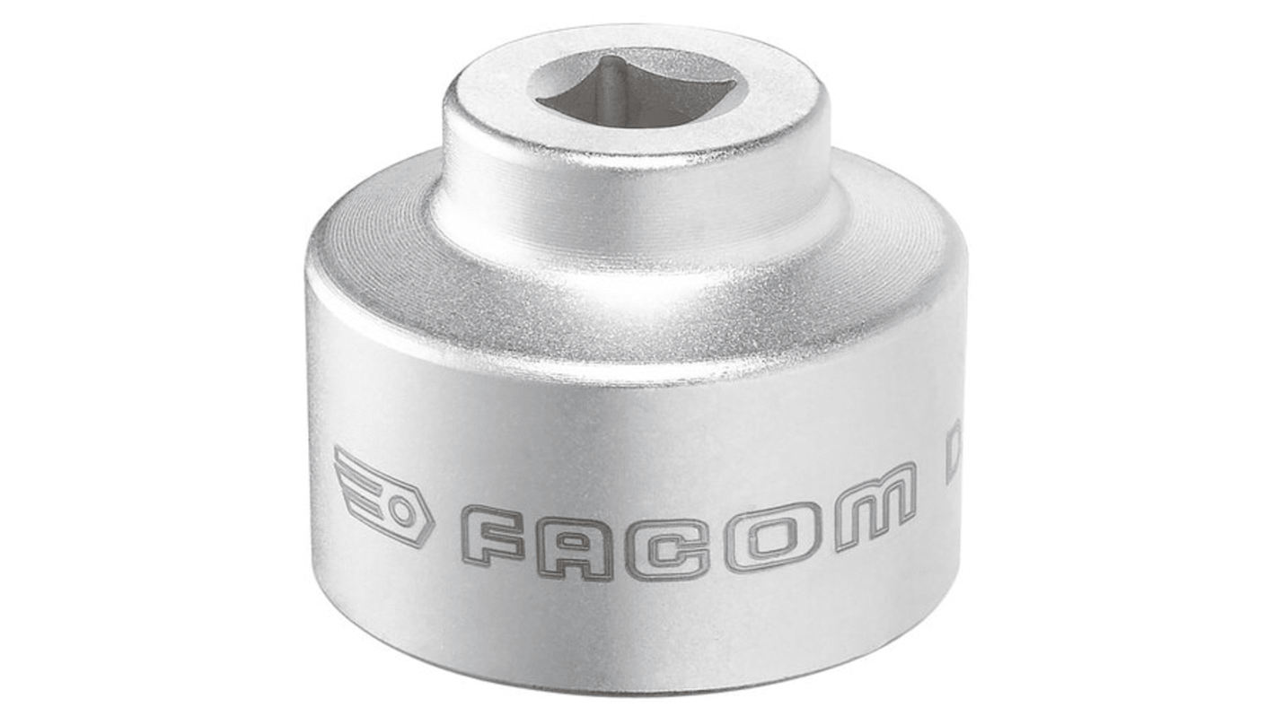 Facom 3/8 in Drive 24mm Oil Filter Socket, 6 point