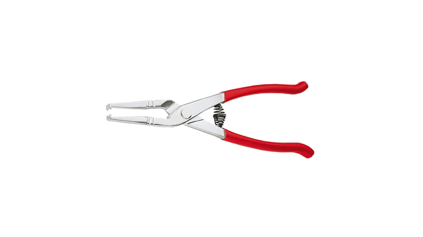 Facom Valve Stem Seal Pliers, 235 mm Overall, Straight Tip, 80mm Jaw