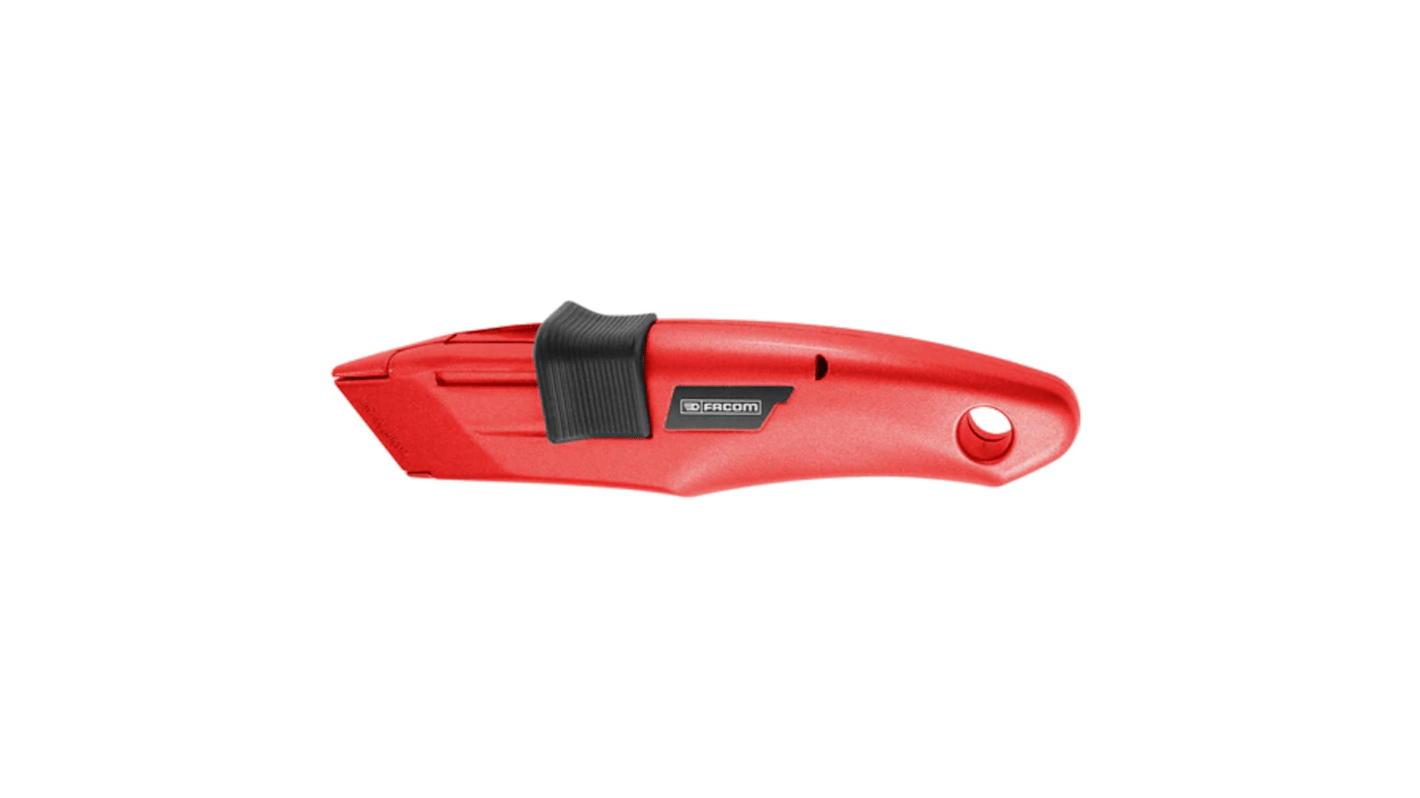 Facom Safety Knife with Auto-retractable Blade, Retractable