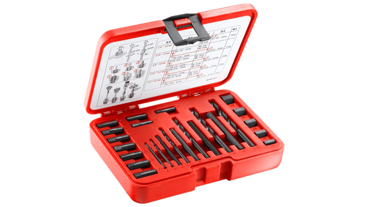 Facom 25-Piece, 14mm Max, 6mm Min