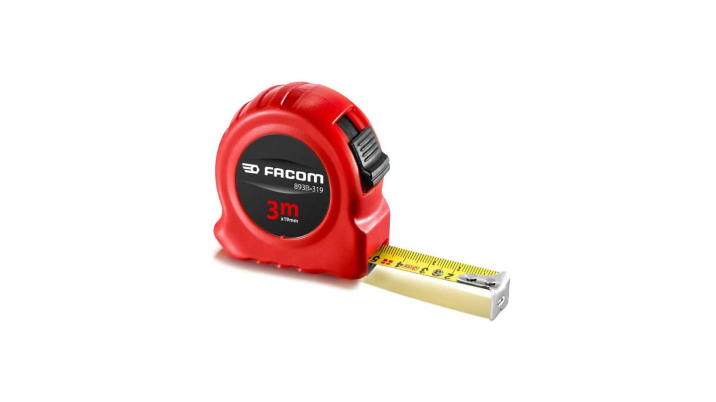 Facom 3m Tape Measure, Metric